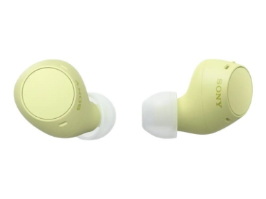 SONY WFC-510 true wireless headphones Yellow