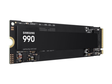 SAMSUNG 990 Basic SSD 2TB M.2 NVMe PCI 4.0 up to 7.250 MB/s read + up to 6.450 MB/s write Internal SSD for PCs NB consoles