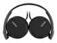SONY MDR-ZX110AP Headphones with mic full size wired 3.5 mm jack black