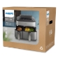 Philips Airfryer Series 5000 NA555/00 z dvojno košaro in paro