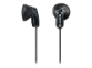SONY MDR-E9LP Headphones ear-bud wired 3.5 mm jack black