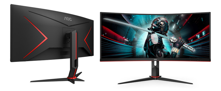 Gaming monitor AOC CU34G2X in CU34G2