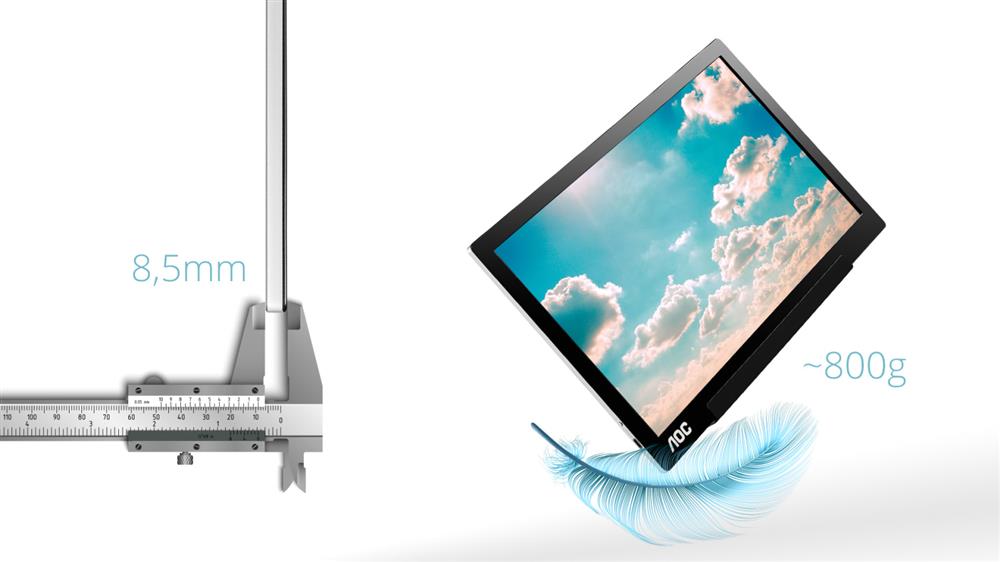 Prenosni monitor AOC I1601P