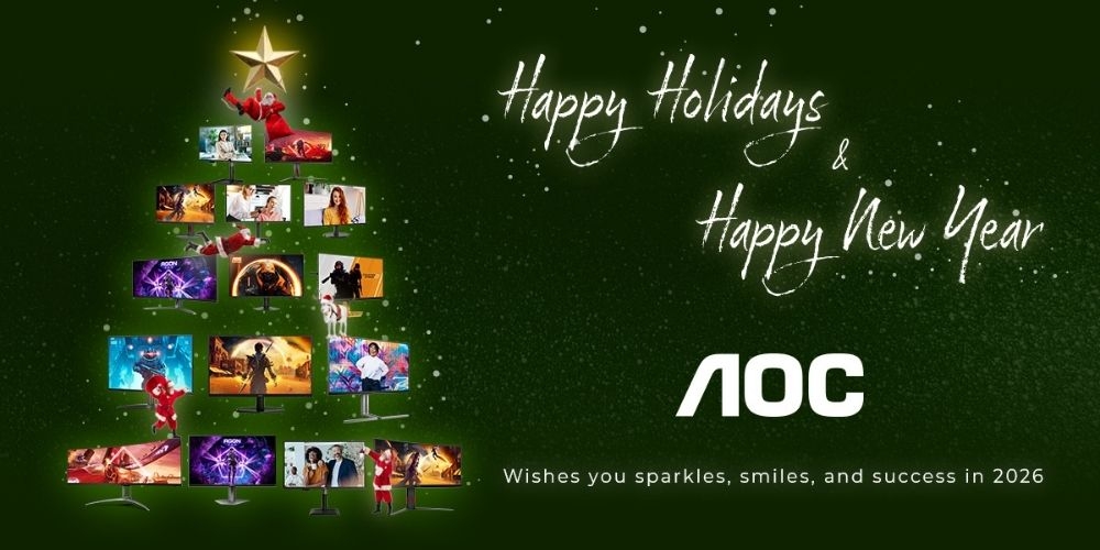 AOC-jev ultimativni vodnik za božična in novoletna darila