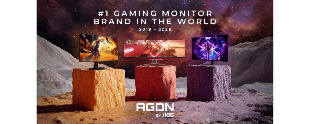 AGON by AOC na vrhu evropskega trga gaming monitorjev