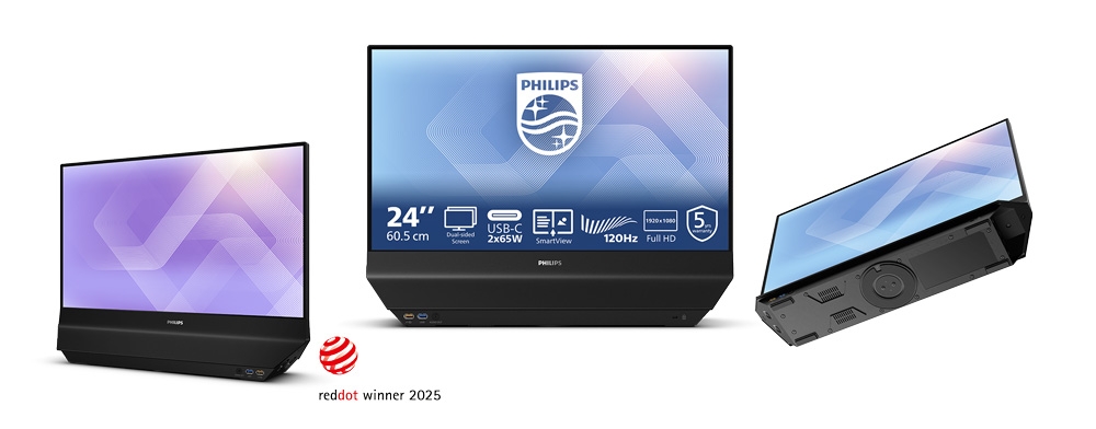 Philips 24B2D5300 monitor z dvema zaslonoma