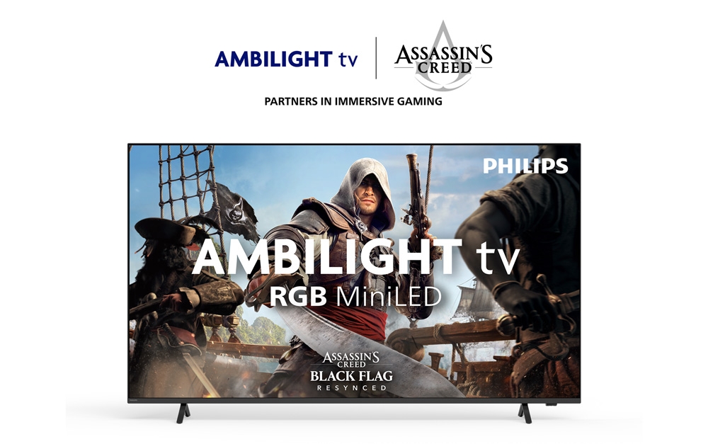 Philips Ambilight TV postaja uradni TV-partner franšize Assassin’s Creed