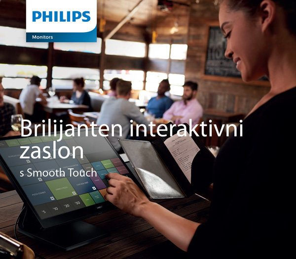 Monitor na dotik Philips 222B9T in 242B9T