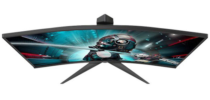 Ukrivljen gaming monitor AOC CQ27G2U