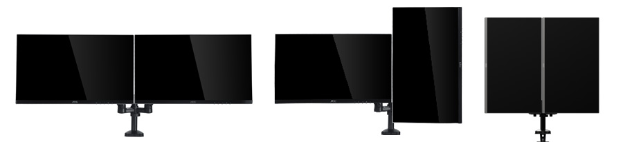 Dvojna nosilna roka za monitor AOC AD110
