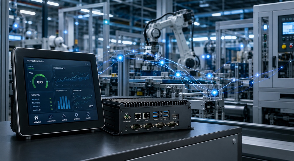 Industrijska elektronika, industrijski računalniki, embedded sistemi, panelni računalniki