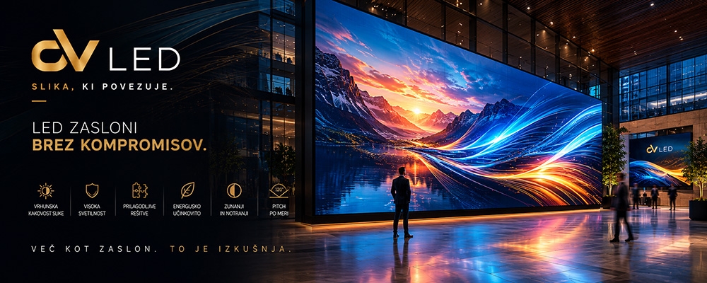 Profesionalni LED zasloni