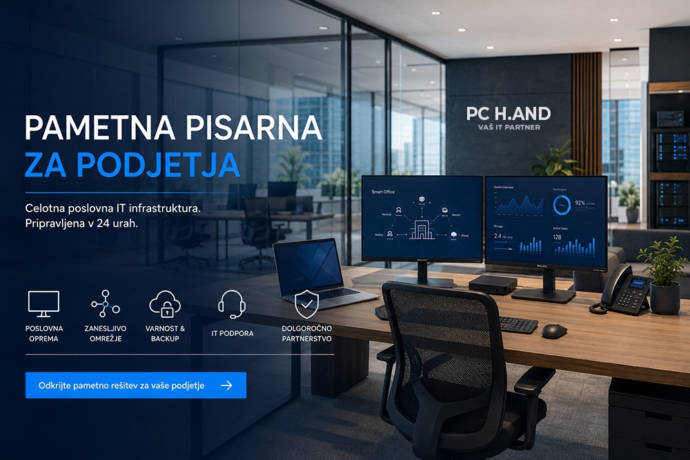 Sodobno poslovno okolje - Pametna pisarna PCHAND